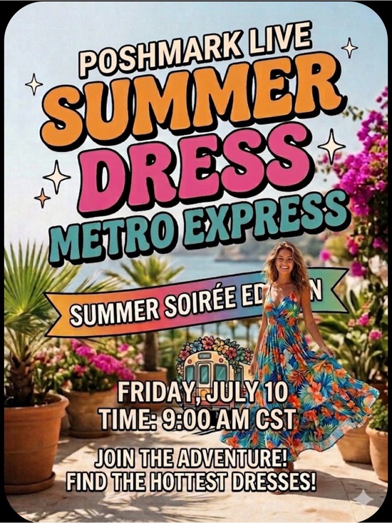 Dresses & Skirts - SUMMER DRESSES Raid Train LIVE Shopping Event!!